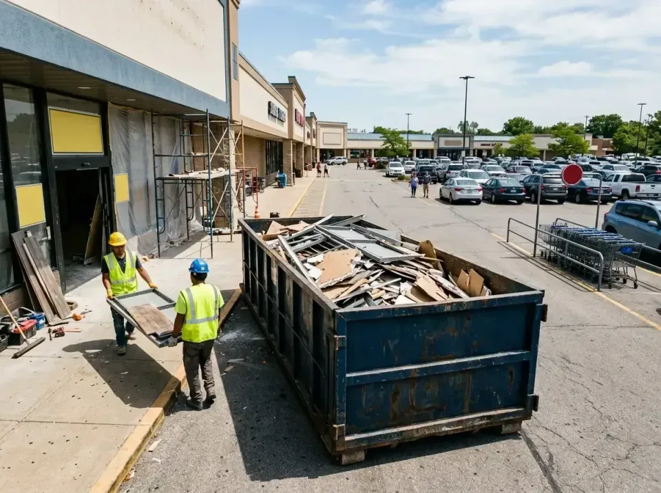 retail-store-renovation-debris-003 — frequently asked questions, Roll-off Dumpster Rentals in Downey, CA